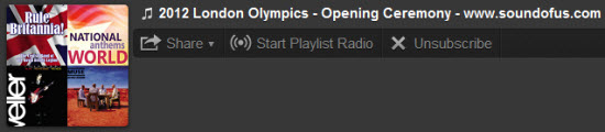 olympics opening playlist