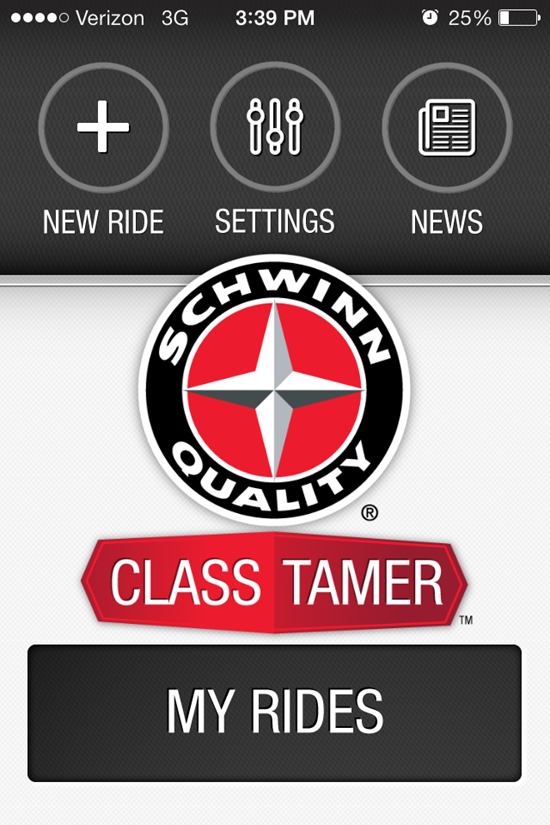 Schwinn Class Tamer iPhone Music App
