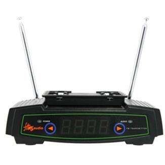 FM transmitter for fitness studios and cycling classes