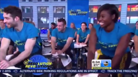 Soulcycle good moring america