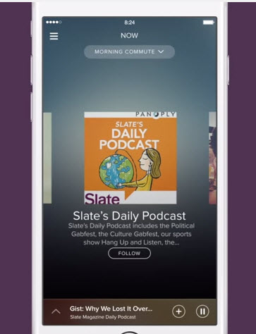 Submit a podcast feed to Spotify or PanoPly from Slate