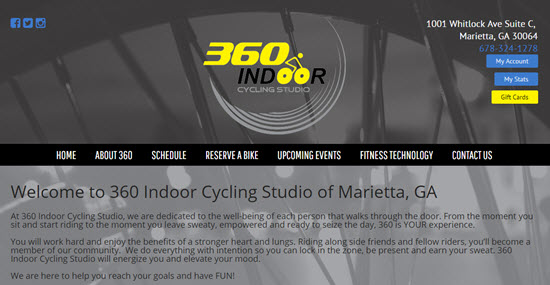Indoor Cycling - Fitness Studio for sale