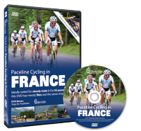 Paceline cycling in France Indoor DVD Video