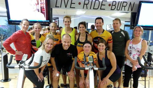 Cycle Quest Instructors with Dara Torres