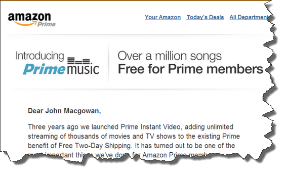 Amazon Prime Streaming Music Review