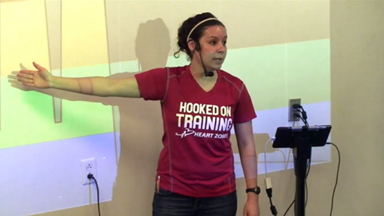 Zoning Indoor Cycling Video Profile featuring Tia Kilpatrick