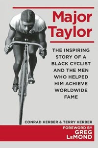 Black Cyclist Major Taylor Book by Conrad and Terry Kerber