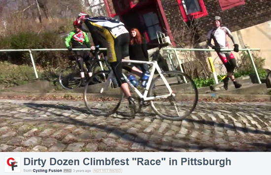 Dirty Dozen Climbing Race Video in Pittsburgh