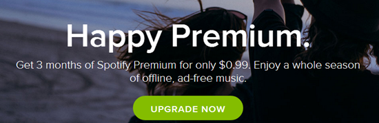 Spotify 3 month sale